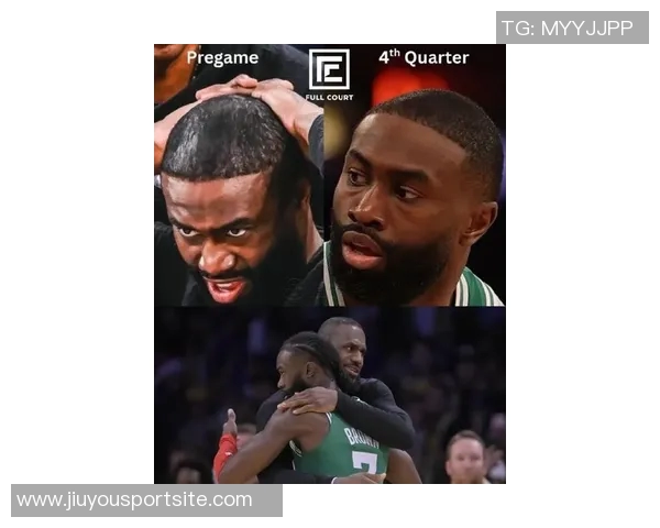 杰伦布朗赛场趣事发际线失守OG球衣遭殃引发球迷热议